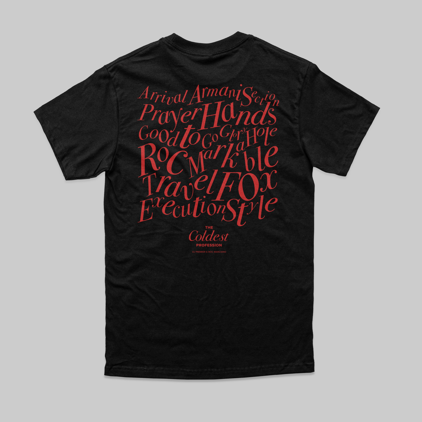THE COLDEST TRACKLIST “OG VERSION” T-SHIRT