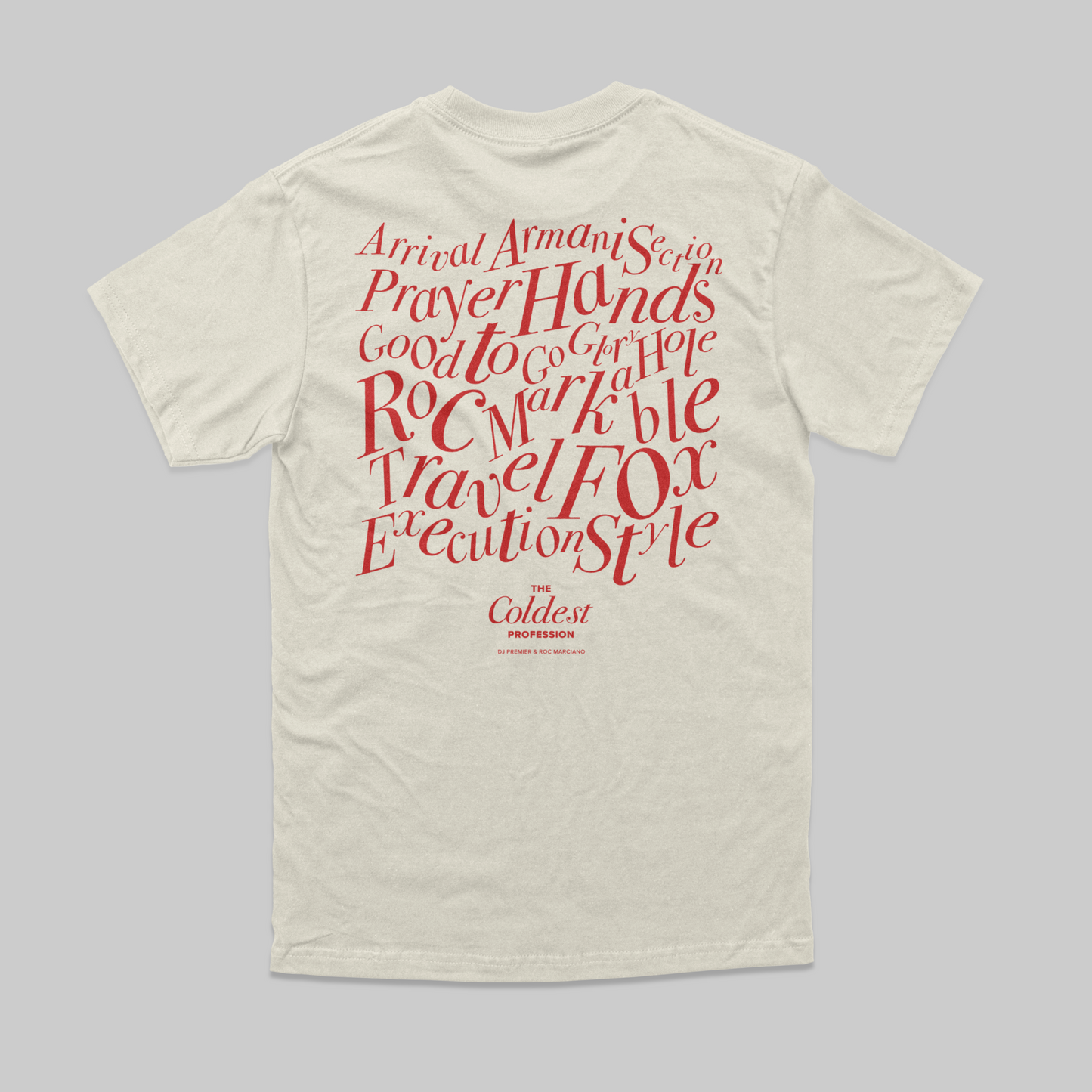 THE COLDEST TRACKLIST “OG VERSION” T-SHIRT