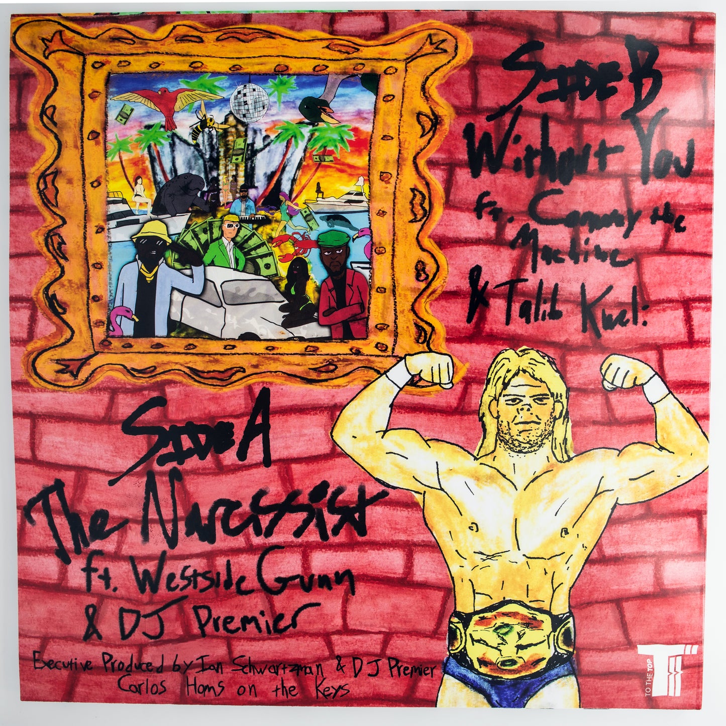 Brady Watt x Westside Gunn x DJ Premier- “The Narcissist” b/w Brady Watt x Conway The Machine x Talib Kweli - “Without You”