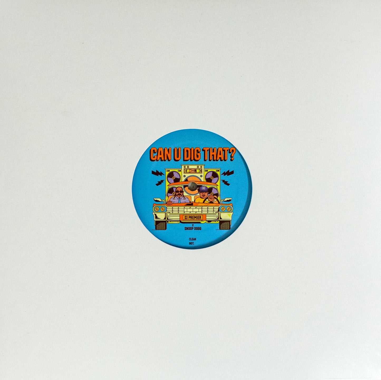 DJ PREMIER X SNOOP DOGG - "CAN U DIG THAT?" BLUE VINYL - LIMITED TO 250 COPIES
