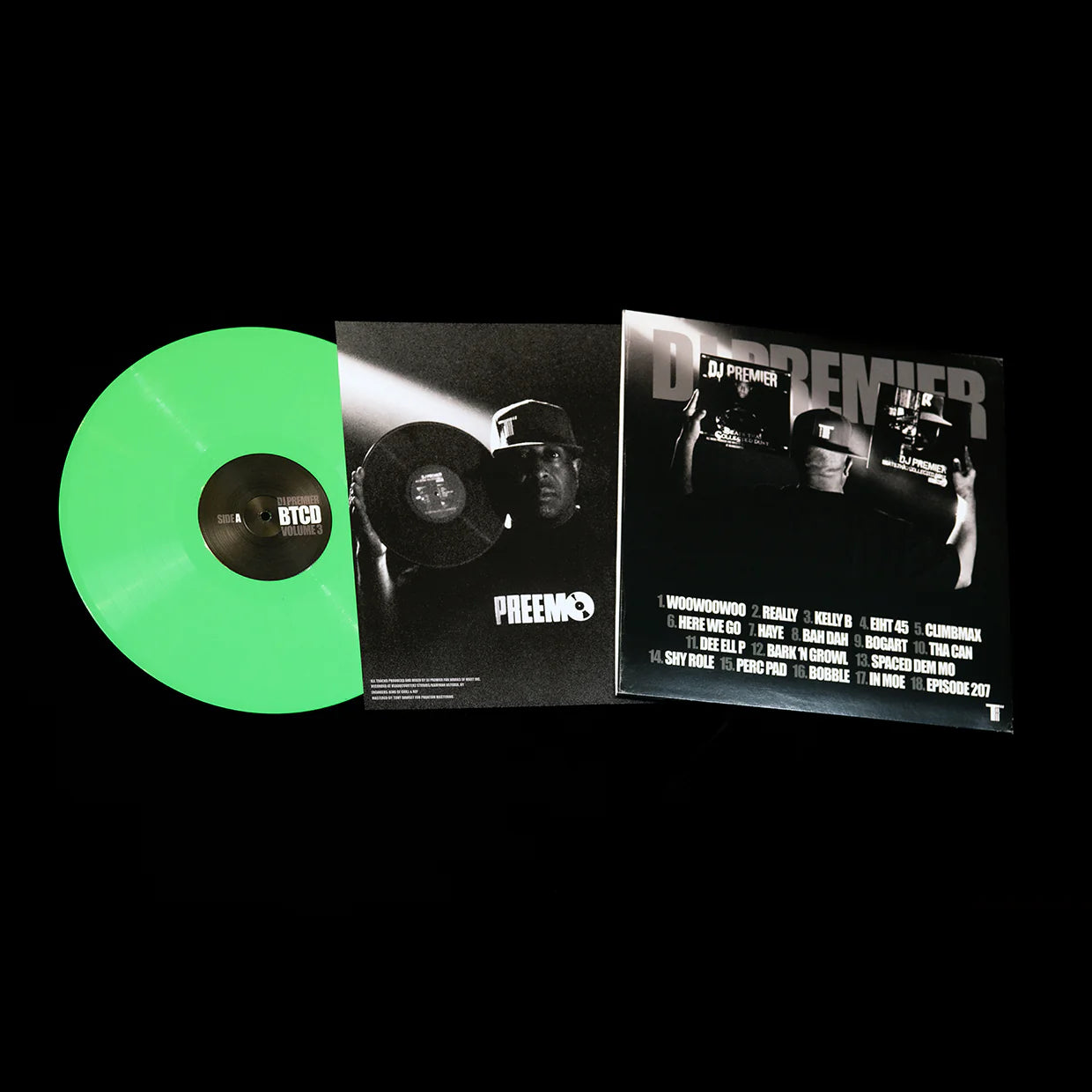 DJ PREMIER'S "BEATS THAT COLLECTED DUST" VOLUME 3 - GREEN VINYL - LIMITED TO 250 COPIES