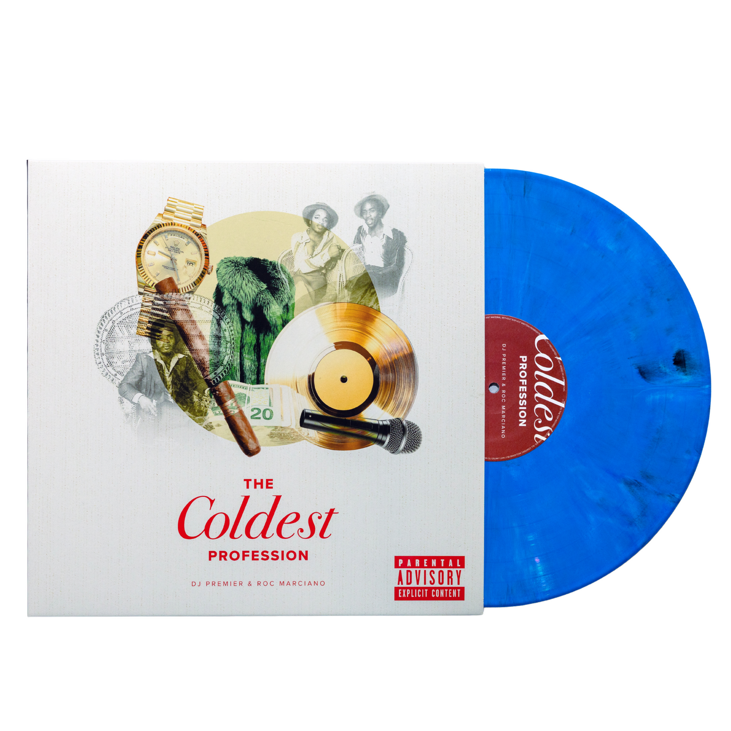 DJ PREMIER x ROC MARCIANO "The Coldest Profession" - Blue Vinyl