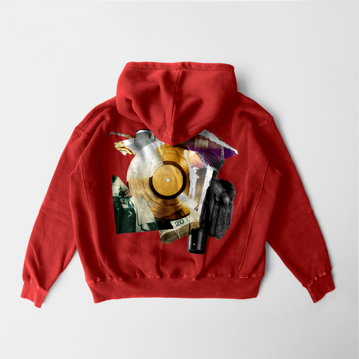 THE COLDEST COLLAGE WORK HOODIE