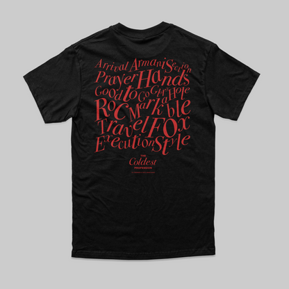 THE COLDEST TRACKLIST “OG VERSION” T-SHIRT