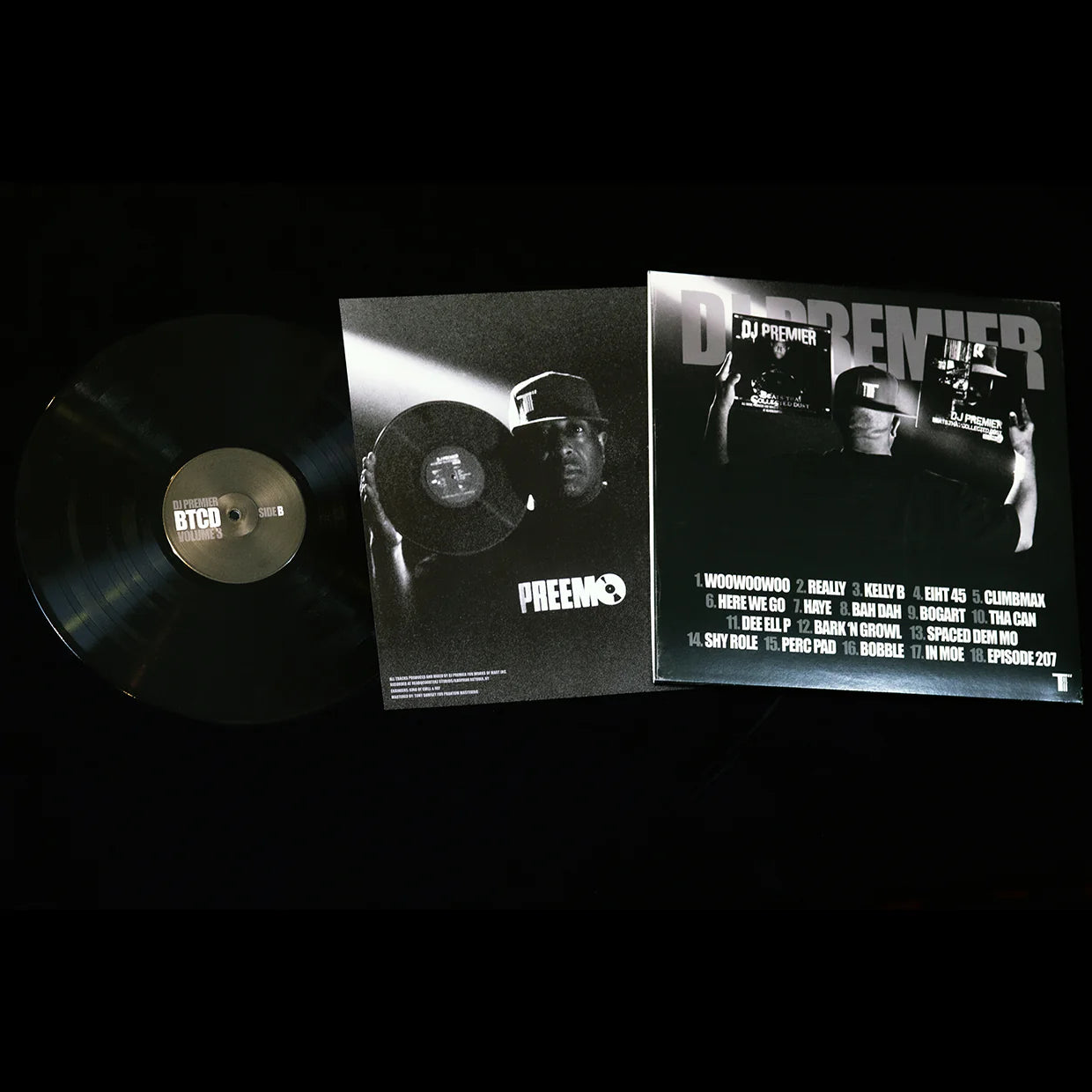 DJ PREMIER'S "BEATS THAT COLLECTED DUST" VOLUME 3 - BLACK VINYL - LIMITED TO 1,000 COPIES