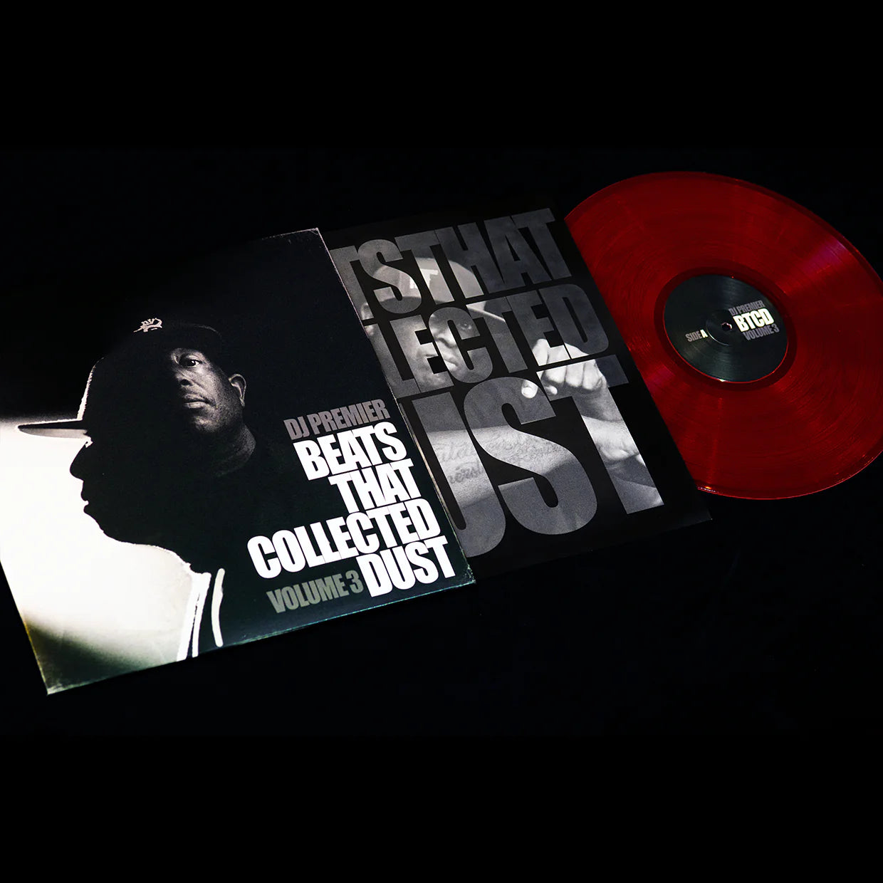 DJ PREMIER'S "BEATS THAT COLLECTED DUST" VOLUME 3 - RED VINYL - LIMITED TO 250 COPIES