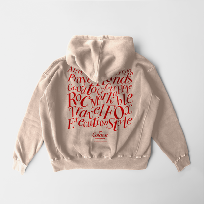 THE COLDEST TRACKLIST HOODIE