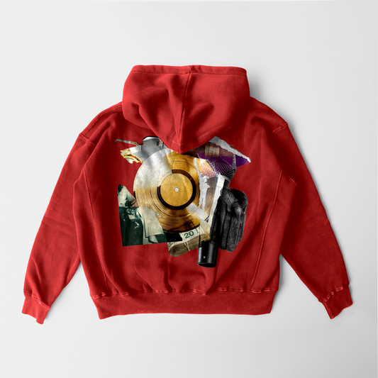 THE COLDEST COLLAGE WORK HOODIE
