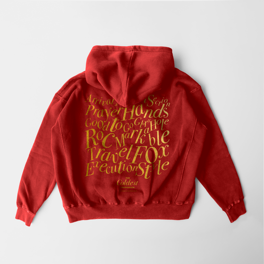 THE COLDEST TRACKLIST HOODIE